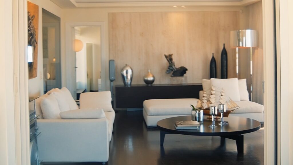 Luxury real estate video production showcasing high-end property with cinematic visuals and interior highlights.
